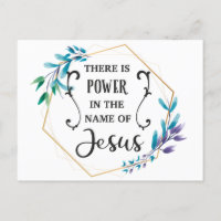 Hay poder en el nombre de Jesús