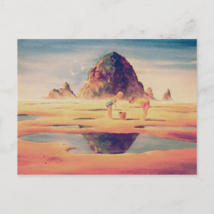 Postal HAYSTACK ROCK de SHARON SHARPE