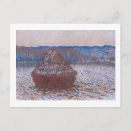 POSTAL "HAYSTACKS" 1890-1891 CLAUDE MONET