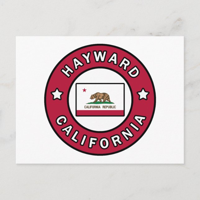 Postal Hayward California (Anverso)