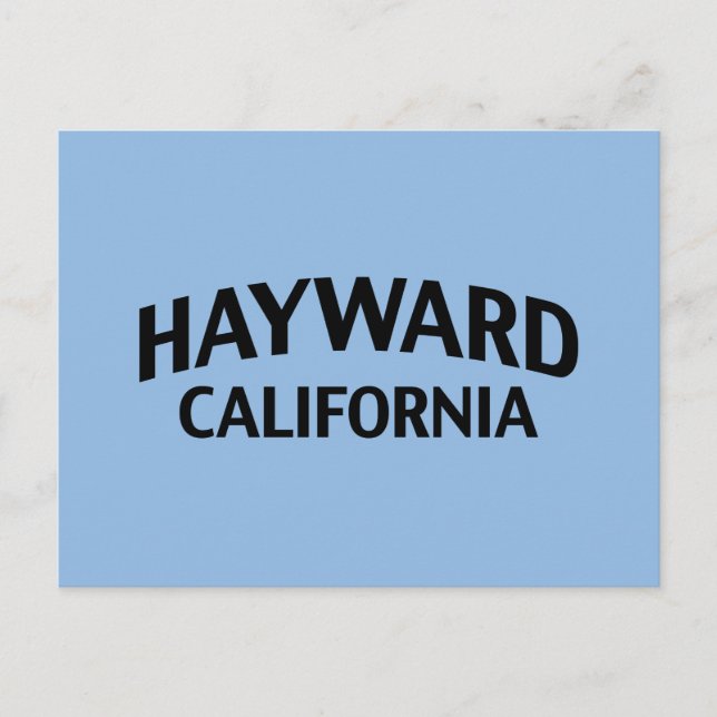 Postal Hayward California (Anverso)