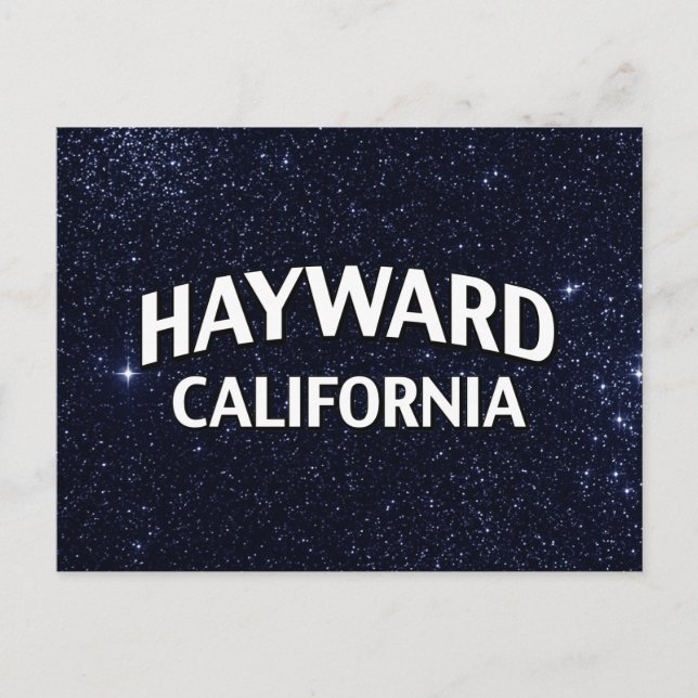 Postal Hayward California (Anverso)