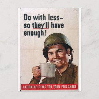 Postal ¡Haz con menos!