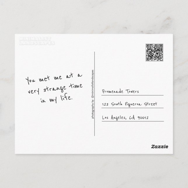 Postal Haz lo propio (Reverso)