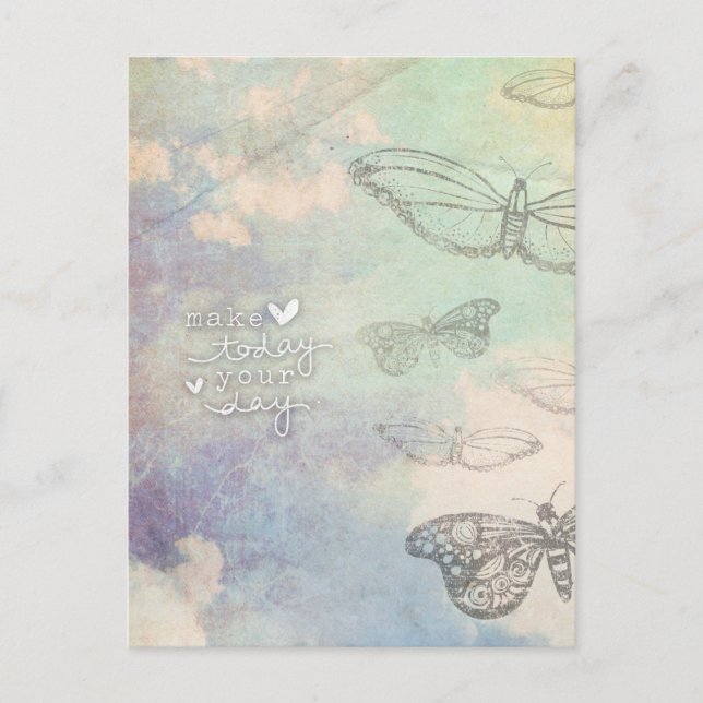 Postal Haz que hoy sea tu día (Anverso)