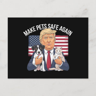 Postal Haz Seguros a los Animales de Nuevo Salva a Nuestr