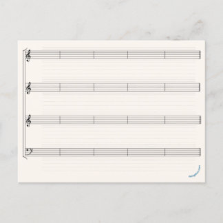 Postal "Haz tu propia música" Rising Dove