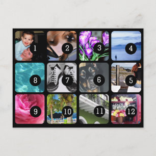 Postal Haz tu propio envío de 12 fotos