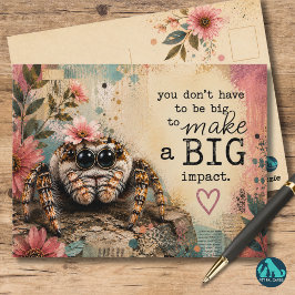 Postal Haz un gran impacto Inspirador
