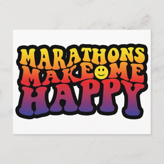 Postal ¡Hazme Feliz! (Anverso)