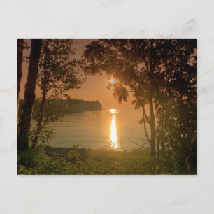 Postal Hazy Sunrise en Split Rock