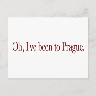 Postal He Estado En Praga