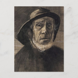 Postal Head Fisherman, Beard Sou'wester, Vincent van Gogh