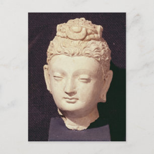 Postal Head of a Buddha, Greco-Buddhist style