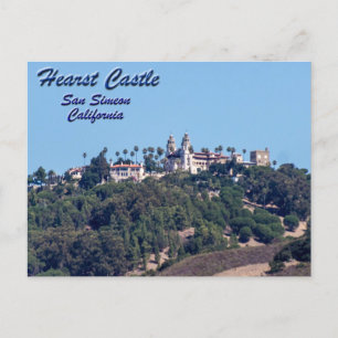 Postal Hearst Castle-San Simeon, California
