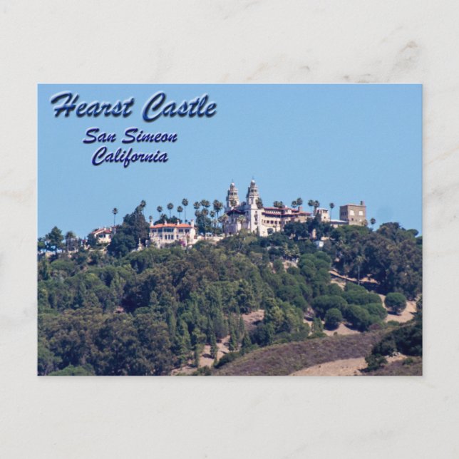 Postal Hearst Castle-San Simeon, California (Anverso)
