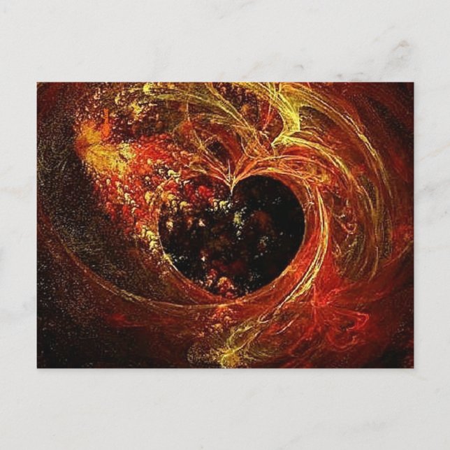 Postal Heart a'Fire (Anverso)