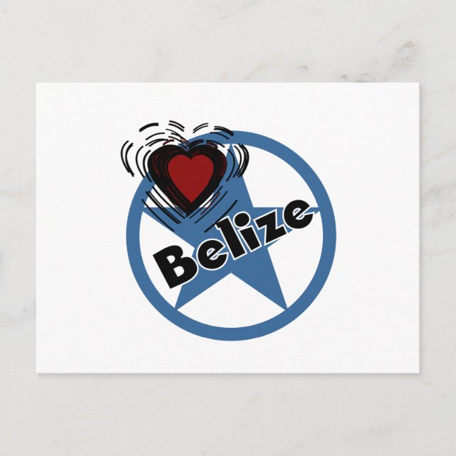 Postal Heart Belize (Anverso)
