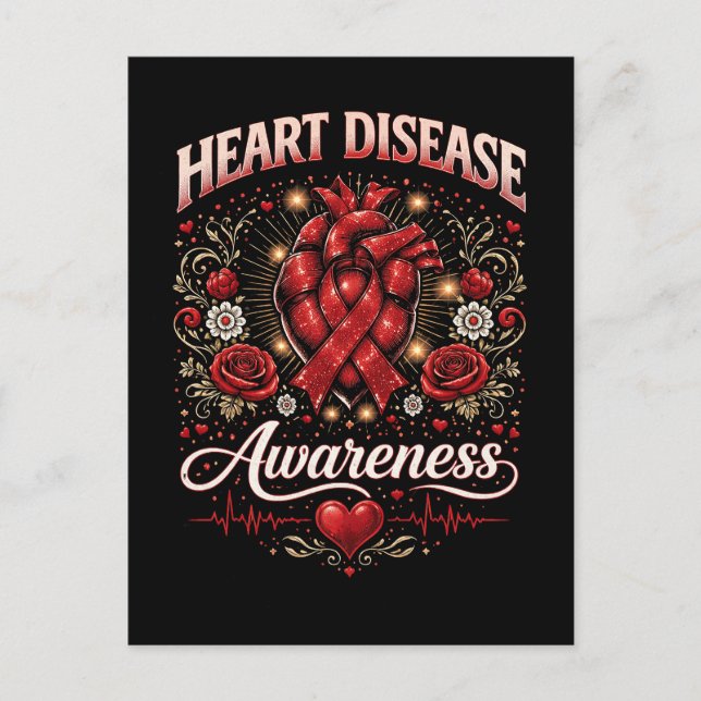 Postal Heart Disease Awareness (Anverso)