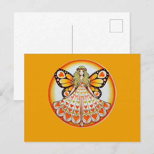 Postal Heart Fairy (Anverso / Reverso)