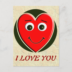 POSTAL HEART LOVE DUDE