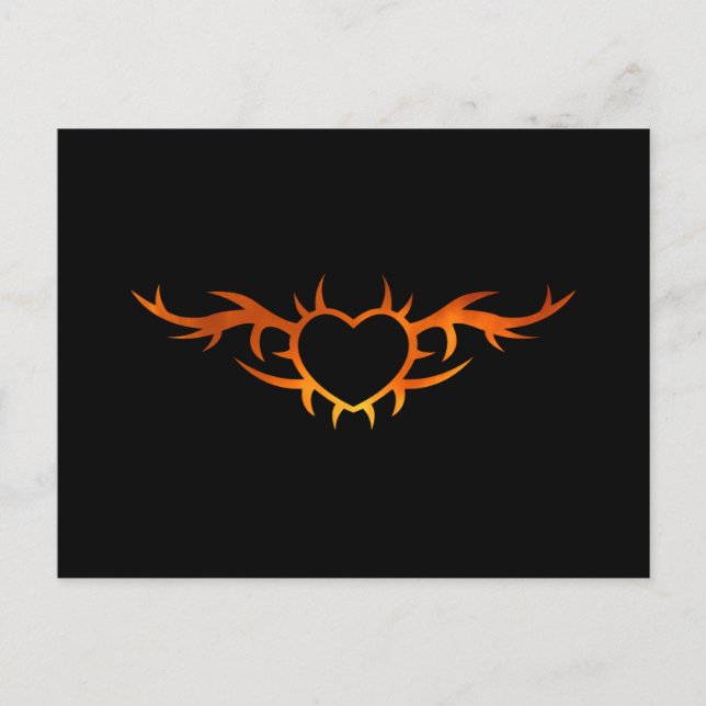 Postal Heart Tattoo (Anverso)