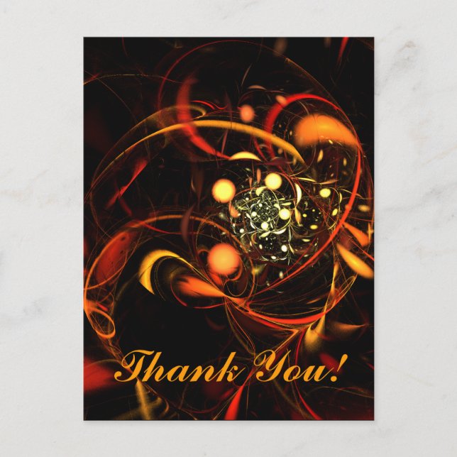 Postal Heartbeat Gracias Postcard (Anverso)