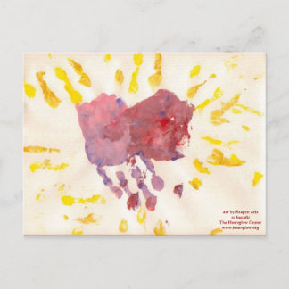 Postal "HeartGlow" por Raegan Aria