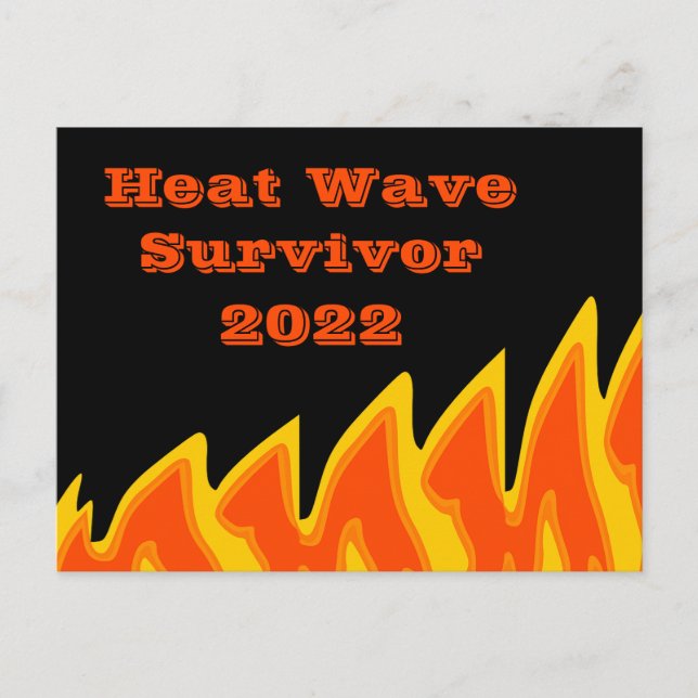 Postal Heat Wave Survivor 2022 (Anverso)