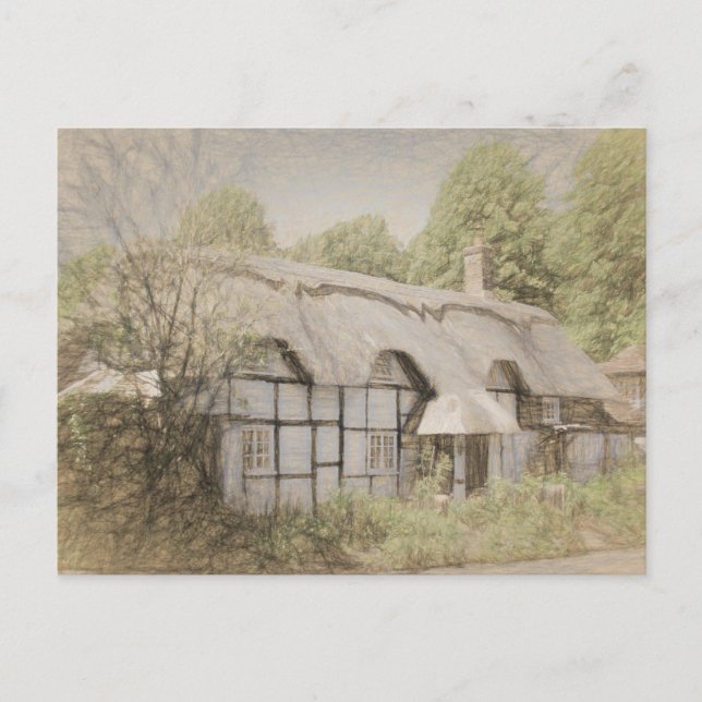 Postal Heather Cottage (Anverso)