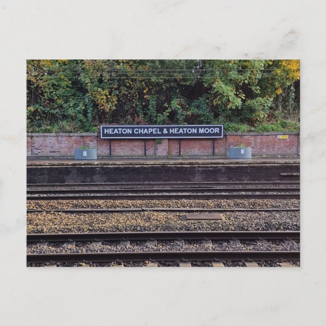 Postal Heaton Chapel & Heaton Moor (Anverso)