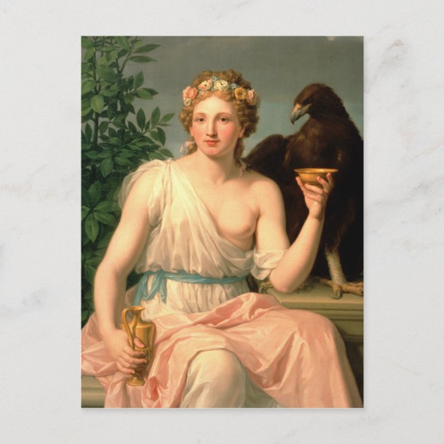 Postal Hebe, 1784 (Anverso)