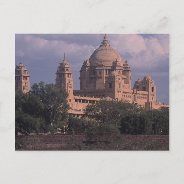Postal Hechera, Bhawan, Jodhpur, India (Anverso)