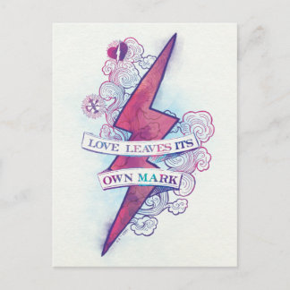 Postal Hechizo de Harry Potter | El amor deja su propia m