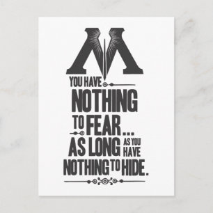 Postal Hechizo de Harry Potter   Propaganda del Ministeri