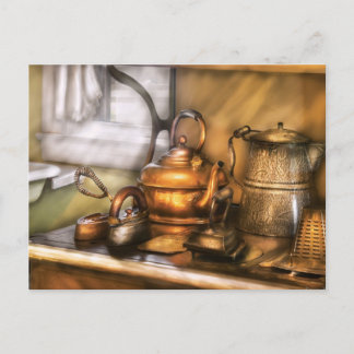 Postal Hechizo - Potes de té e hierro