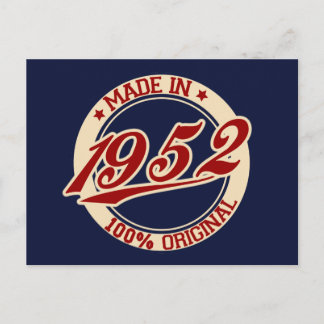 Postal Hecho En 1952
