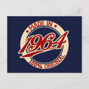 Postal Hecho En 1964