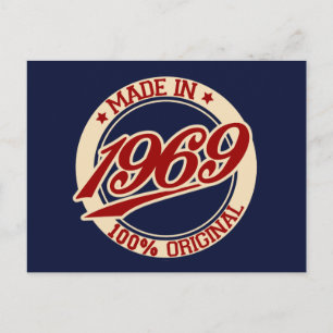 Postal Hecho En 1969