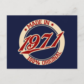 Postal Hecho En 1971