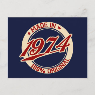 Postal Hecho En 1974