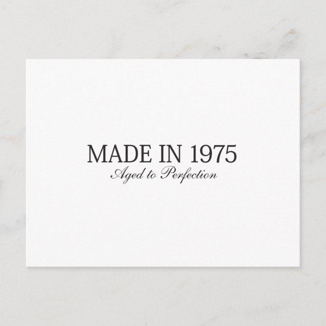 Postal Hecho en 1975 (Anverso)