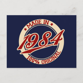 Postal Hecho En 1984