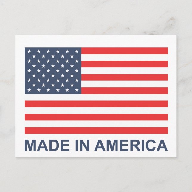 Postal Hecho en América (Anverso)