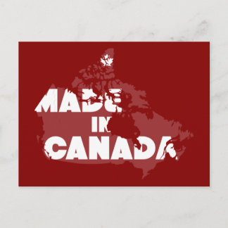 Postal Hecho en Canadá