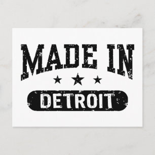 Postal Hecho en Detroit