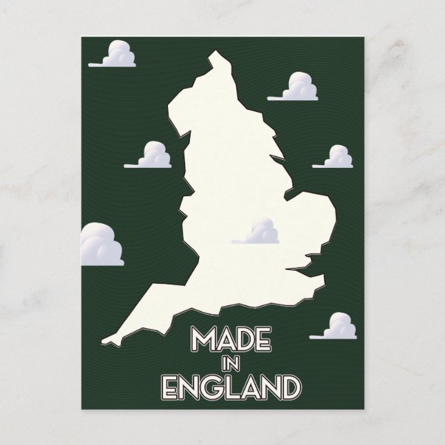 Postal Hecho en Inglaterra (Anverso)