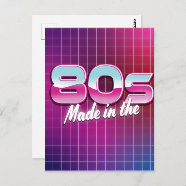 Postal Hecho en los 80 (Anverso / Reverso)