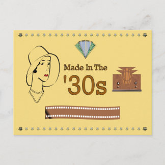 Postal Hecho en los años 30