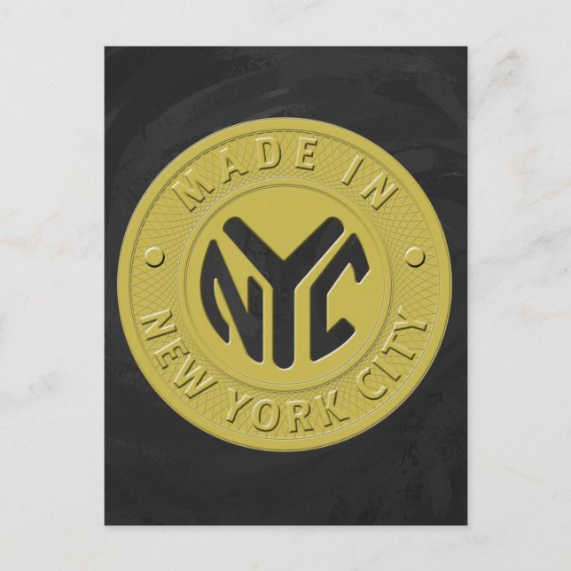 Postal Hecho en Nueva York (Anverso)